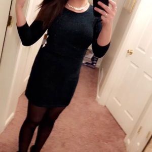 Dark Green Stretch Dress